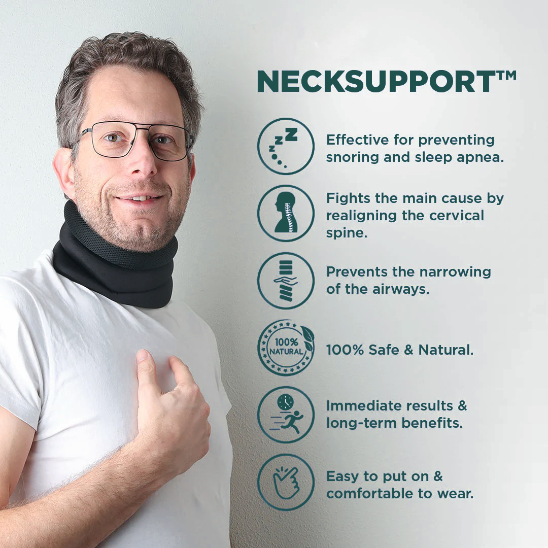 NeckSupport Never snore again